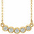 14K Yellow Gold 1/3 CTW Natural Diamond Bezel-Set Necklace