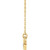 14K Yellow Gold 1/3 CTW Natural Diamond Bezel-Set Necklace