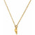 14K Yellow Gold .08 CTW Natural Diamond Bar Necklace