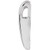 14K White Gold 3/4 CTW Natural Diamond Three-Stone Pendant