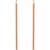 14K Rose Gold Vertical Bar Drop Earrings