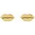 14K Yellow Gold Lip Earrings