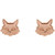 14K Rose Gold Tiny Cat Earrings