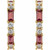 14K Yellow Natural Pink Tourmaline & 1/2 CTW Natural Diamond Earrings