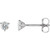 14K White Gold 1/4 CTW Natural Diamond Stud Earrings