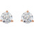 14K Rose Gold 1/4 CTW Natural Diamond Stud Earrings