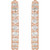14K Rose Gold 1/4 CTW Natural Diamond Huggie Hoop Earrings