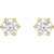 14K Yellow Gold 1/2 CTW Natural Diamond Stud Earrings