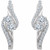 14K White Gold 5/8 CTW Natural Diamond Earrings