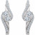 14K White Gold 5/8 CTW Natural Diamond Earrings