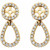 14K Yellow Gold 1/3 CTW Natural Diamond Earring Jackets