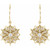 14K Yellow Gold 1/2 CTW Natural Diamond Vintage-Inspired Earrings