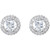 14K White Gold 1 1/3 CTW Natural Diamond Earrings