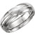 Platinum 6mm Grooved Wedding Band
