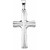 Platinum Unique Cross Pendant