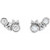 Platinum Scattered Diamond Earrings