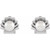 Platinum Pearl Shell Earrings