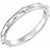 Platinum Rosary Ring