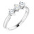 Platinum 1/2 CTW Natural Diamond Anniversary Band