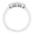 Platinum 1/2 CTW Natural Diamond Anniversary Band