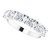 Platinum 1/2 CTW Natural Diamond Anniversary Ring