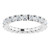 Platinum Natural Diamond Eternity Band