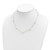 14K Yellow Gold White FWC Pearl 9-Station Necklace