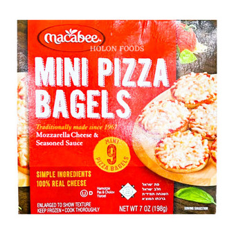 Macabee mini pizza bagels