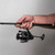 How to properly hold a Saga rod for optimal sensitivity and performance.