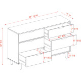 Helmick 6 - Drawer Dresser