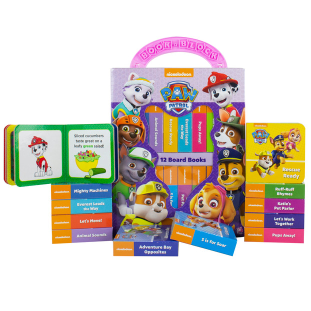 PI Kids My First Library PAW Patrol Girl, 12 Books