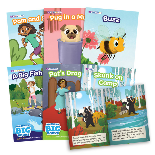 Beanstalk Books Decodable Big Books Fiction