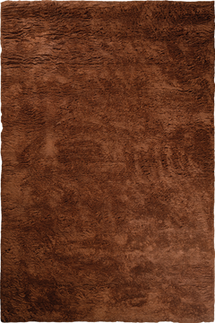Russet Handloom Cashmere Blend High Pile - flatshot image