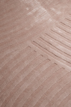 Sono Salmon Rug by The Rug Company - closeup image