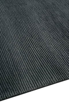 Mohair Ripple Blue by The Rug Company - sidepile image