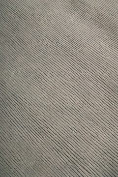 Mohair Ripple Silver by The Rug Company - close-up image
