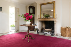 Keepers Red Silk Border rug by Farrow & Ball landscape image