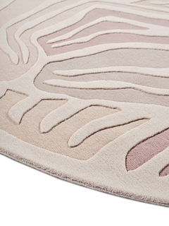 Rêverie Blonde Round by The Rug Company - sidepile image