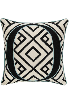 Alphabet O cushion by Sue Timney - Flatshot