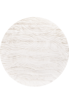 Deep Pile Merino Glade Round - flatshot