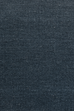 Flatweave Wool Midnight - flatshot