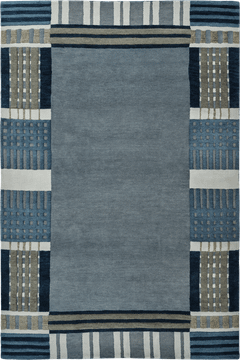 Takt Border Indigo by Paul Smith - flatshot [ROOMVO]