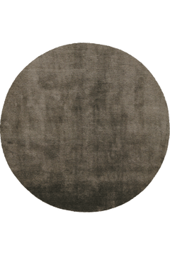 Mohair Slate Round by The Rug Company - Flatshot