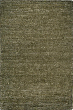 Vara rug in Olive, full flatshot view