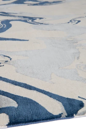 Echo Silver by The Rug Company - sidepile