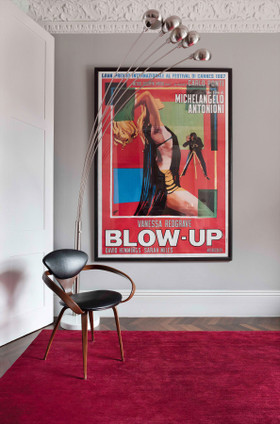 Mohair Ruby by The Rug Company - Roomset