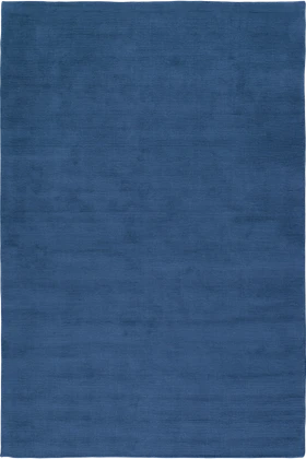 Bay Blue Cut and Loop Stripe rug by Farrow & Ball flatshot image