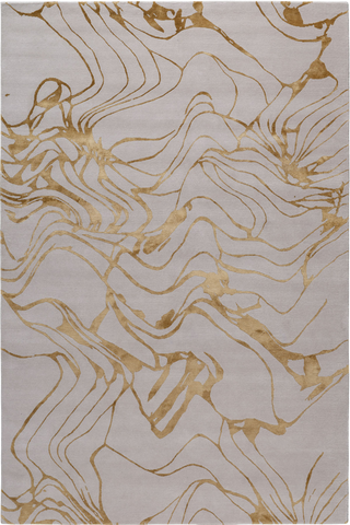 Flow Bronze by The Rug Company  - flatshot