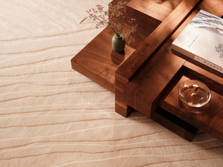 Ariso Pearl Rug by The Rug Company - landscape detail