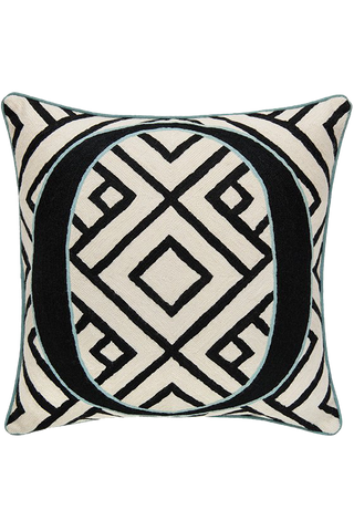 Alphabet O cushion by Sue Timney - Flatshot